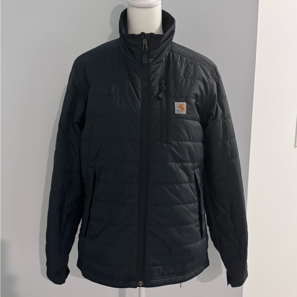 Carhartt Womens Relaxed Fit Quilted Navy Jacket Size XS NWOT